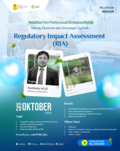 Pelatihan Regulatory Impact Assessment (RIA) Bidang Ekonomi dan Keuangan Syariah